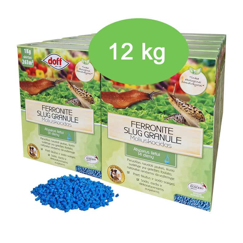 Ferronite 12kg teokaitse graanulid – pakendi esivaade
