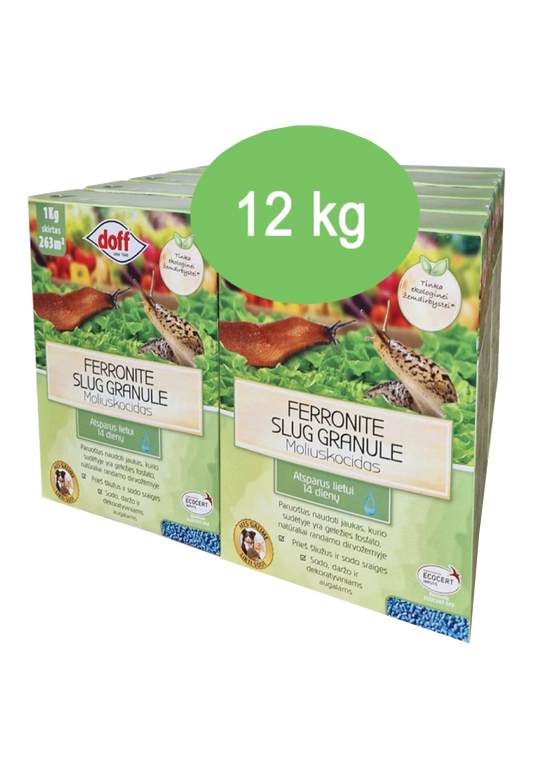 Ferronite 12 kg teokaitse graanulid – pakendi esivaade
