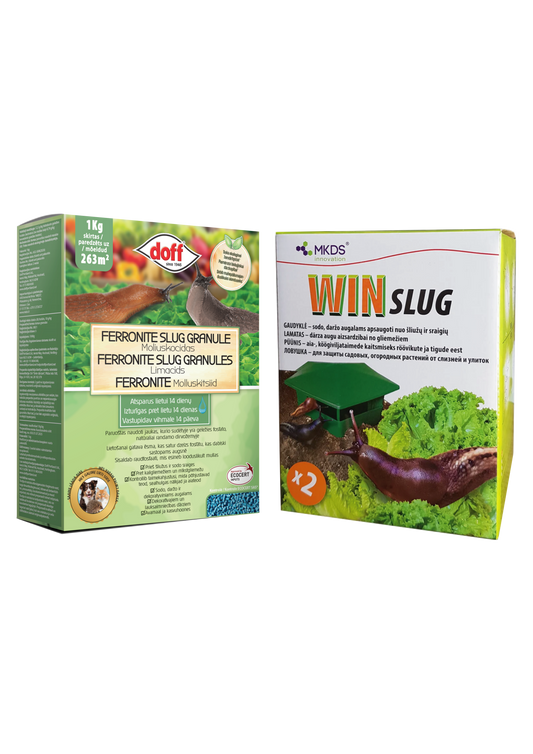 Nälkjakaitse stardipakett: Ferronite 1kg + WinSlug püünis